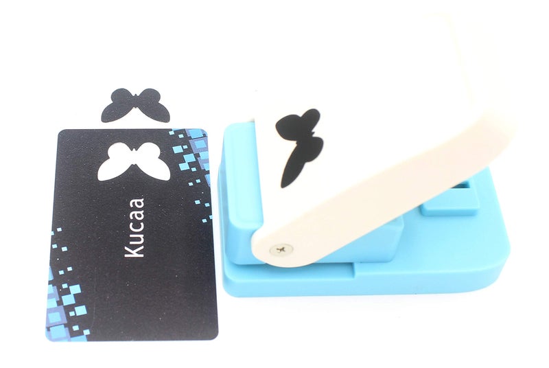Kucaa Handmade Scrapbooking One Inch 25mm Size Craft Lever Punch Embossing Puncher Mini Fancy Punch (Butterfly) - Image 5